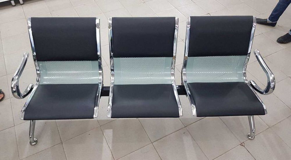 АКЦИЯ Скамья 3х местная аэропорт бесплатная  доставка, гарантия