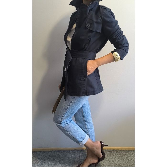 Sisley trench coat  made in Italy