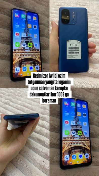 Redmi 12C holati yangidek