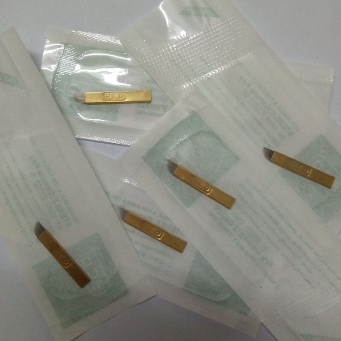 пръстени чашки ножчета игли за микроблейдинг и преманентен грим