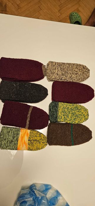 Вълнени терлици плетени