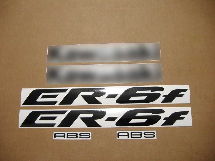 Стикери Kawasaki ER-6f ЕР-6n 2006г.-2008г. кавазаки ер6ф лепенки ер6н