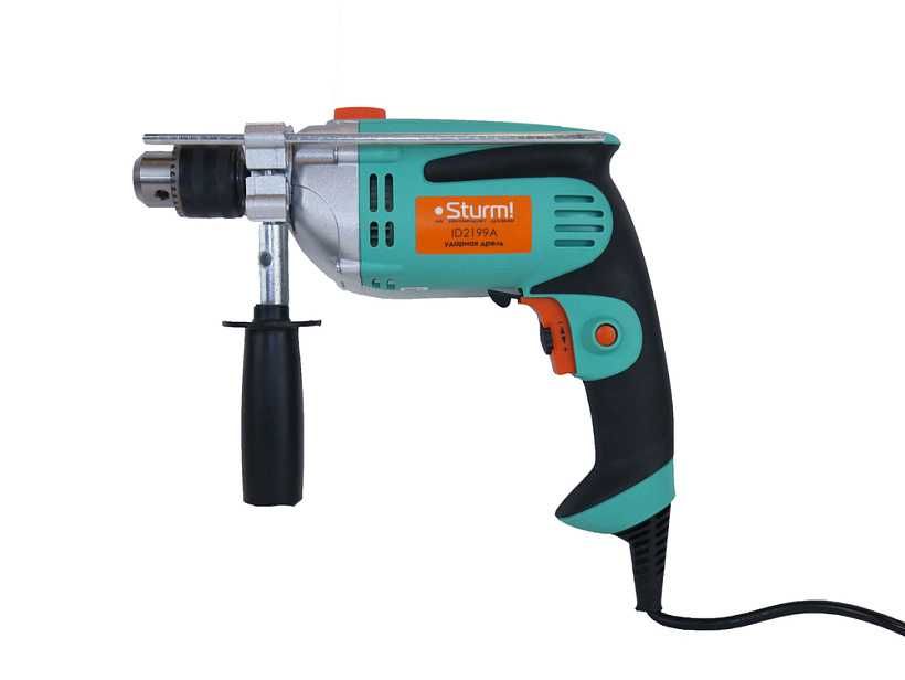 Дрель ударная Патрон 13мм. Корпус Литой Алюминий. Настройка скорости.