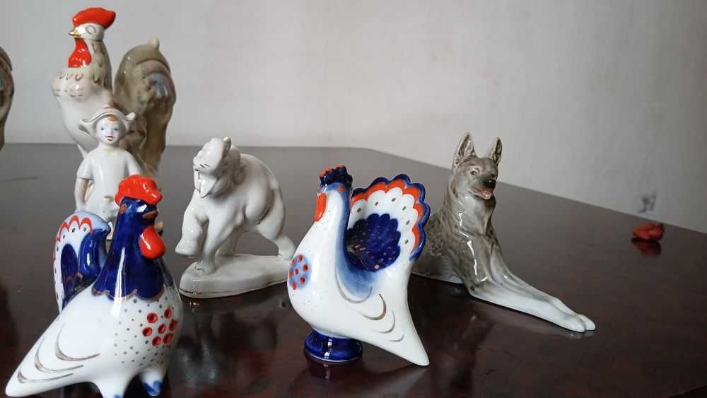 Советские фарфоровые фигурки
