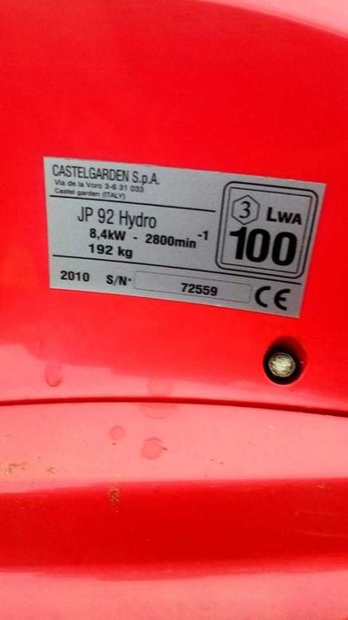 косачка CASTELGARDEN двигател BRIGGS & STRATTON 13hp