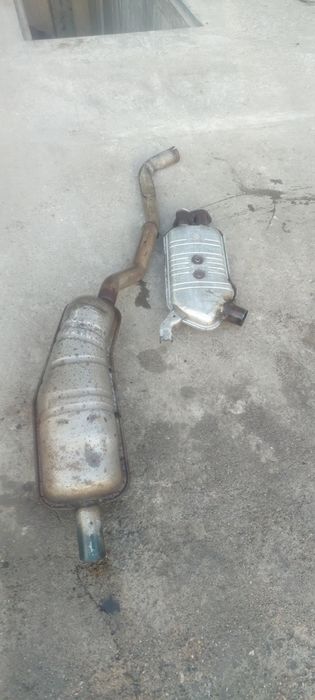 Глушитель 2.0 на BMW e34 520