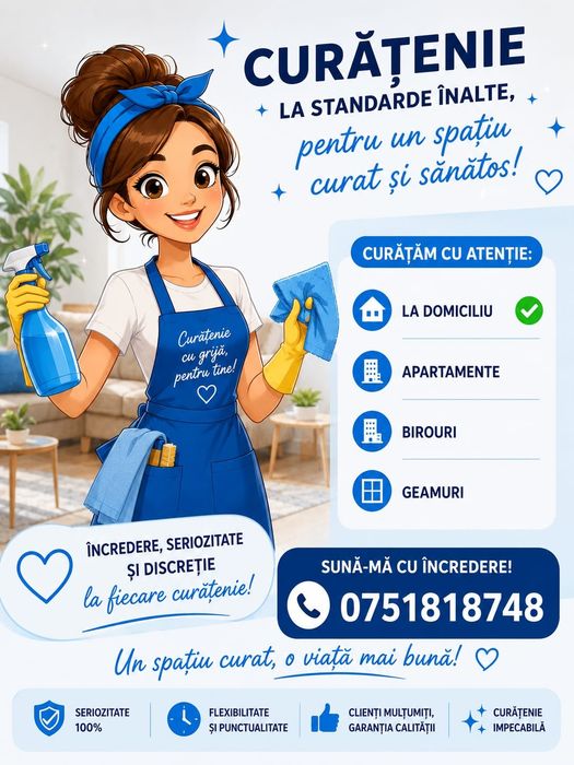 Curățenie la domiciliu
