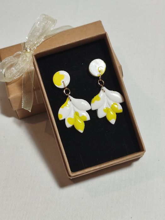 Обеци от полимерна глина