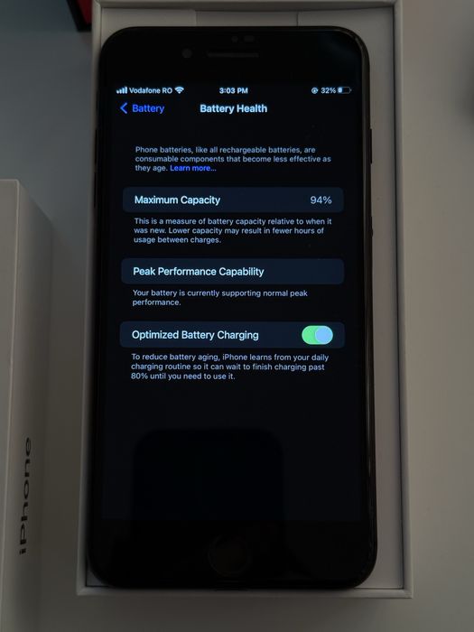 Iphone 7 plus 32Gb Black Ca nou