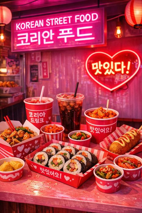 Investor kerak – Korean Street Food kafesi