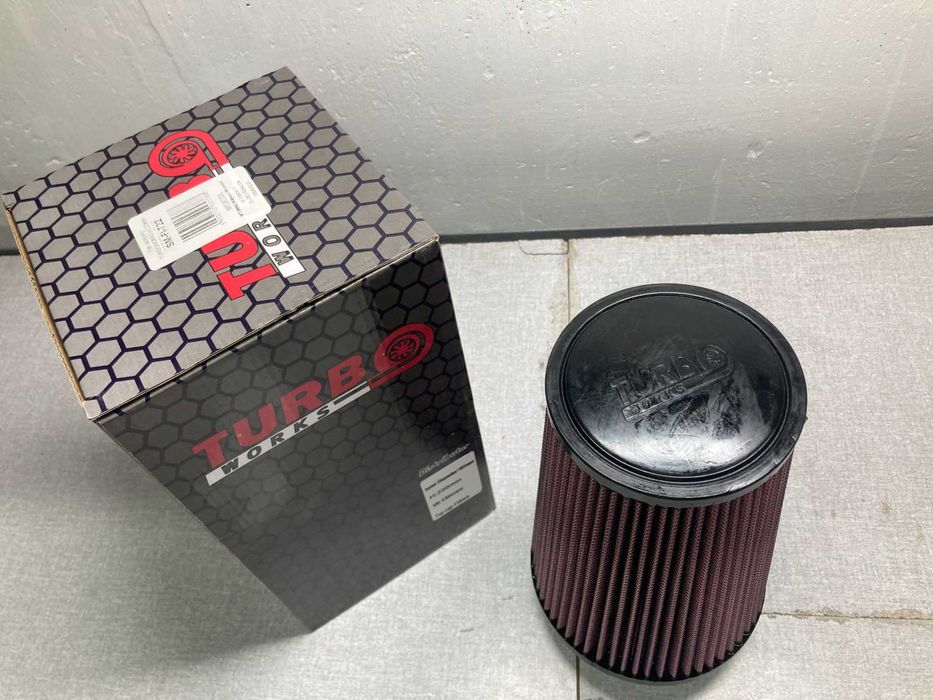 Конусен спортен филтър turboworks 76 89 102mm турбо универсален филтри