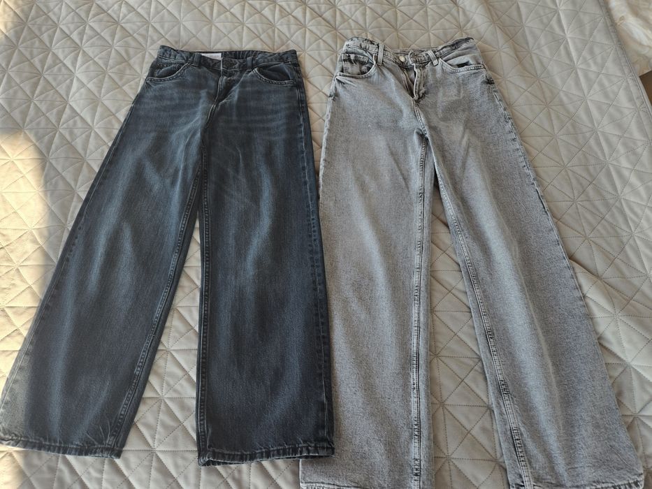 Дънки за момиче на 12-13 години Zara, H&M