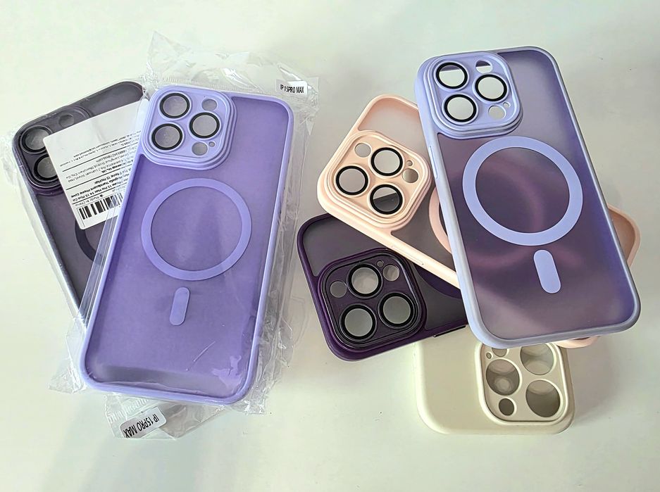 Carcase magsafe Iphone 15 Pro, 15 Pro Max