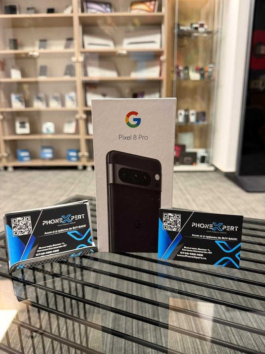 Google Pixel 8 Pro 128GB Obsidian NOU cu garantie