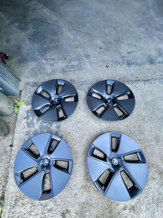 Set Capace Jante Tesla model Aero R18
