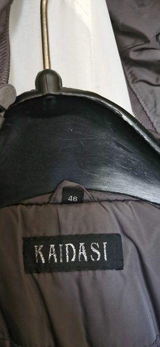 Geaca lunga femei marime 46 culoare gri