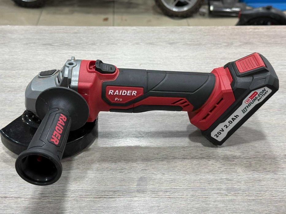 Акумулаторен ъглошлайф Raider RDP-SPAG20 – Нов!