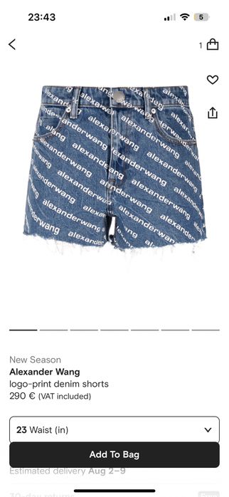 Оригинални Alexander Wang къси панталони