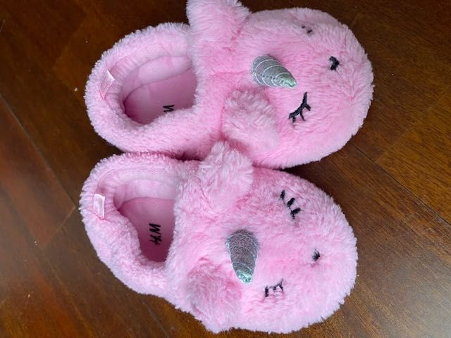 Пантофи H&M - два чифта, розови и бели