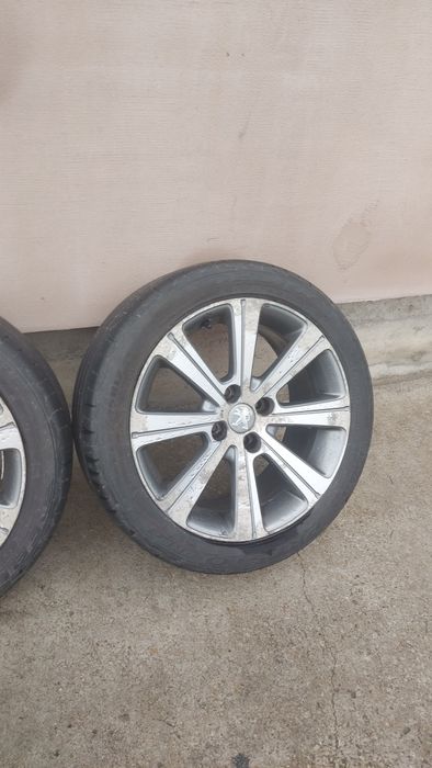 JANTE 4 X 108 R17 Peugeot 3008 , 308 , etc + Cauciucuri Vară 225 45 17