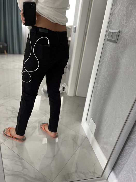 Blugi negri dama largi