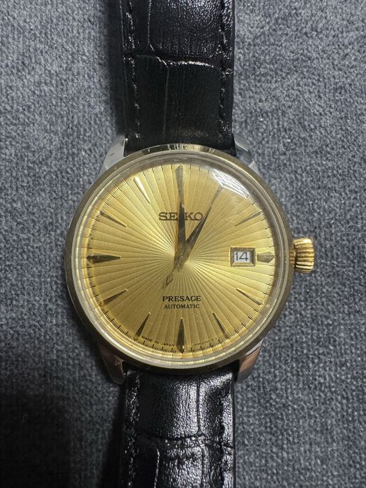 Seiko Presage Automatic Two-Tone – Cadran Auriu – Made in Japan