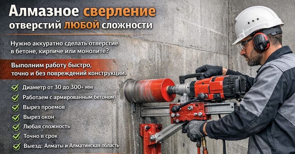 Алмазное сверление