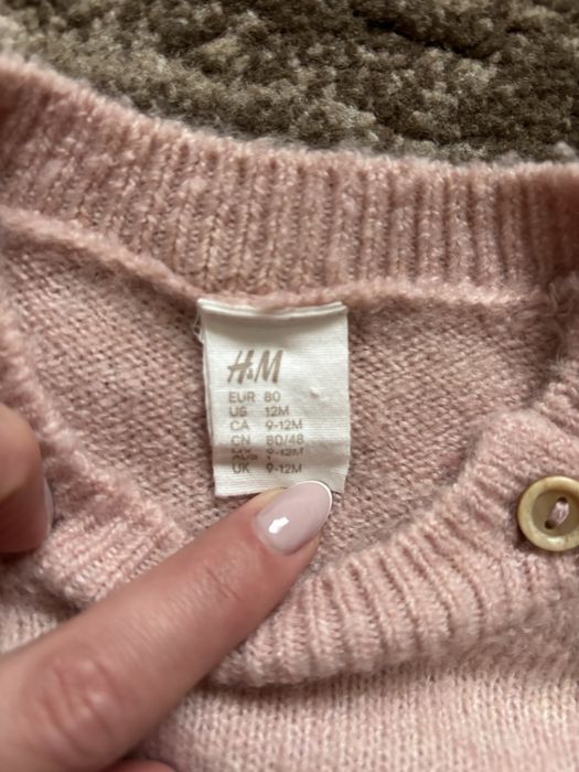 Pulovaras H&M,roz pudra,fetite!