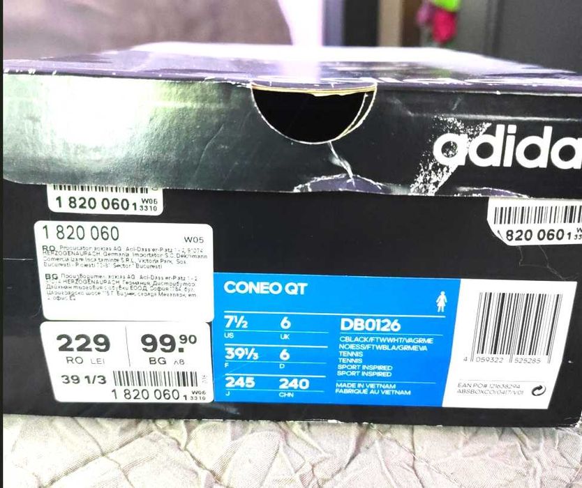 adidas vs coneo qt sneakers 37 - 38