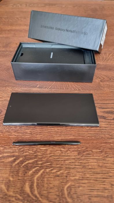 Samsung Galaxy Note 20 Ultra 256GB / Mystic Black / Отлично състояние / НОВА БАТЕРИЯ