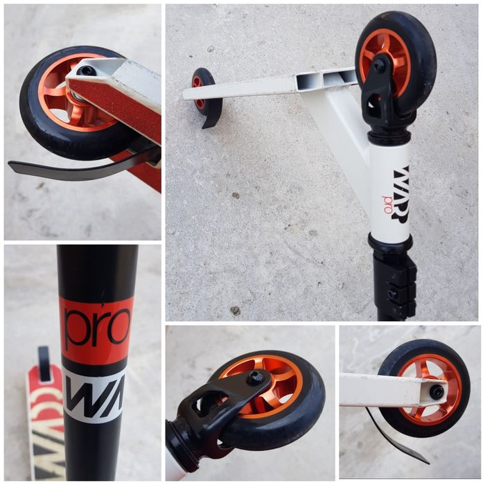 Trotineta scheme, freestyle, sărituri WARP Whip XX Pro 2018 SWEDEN 100