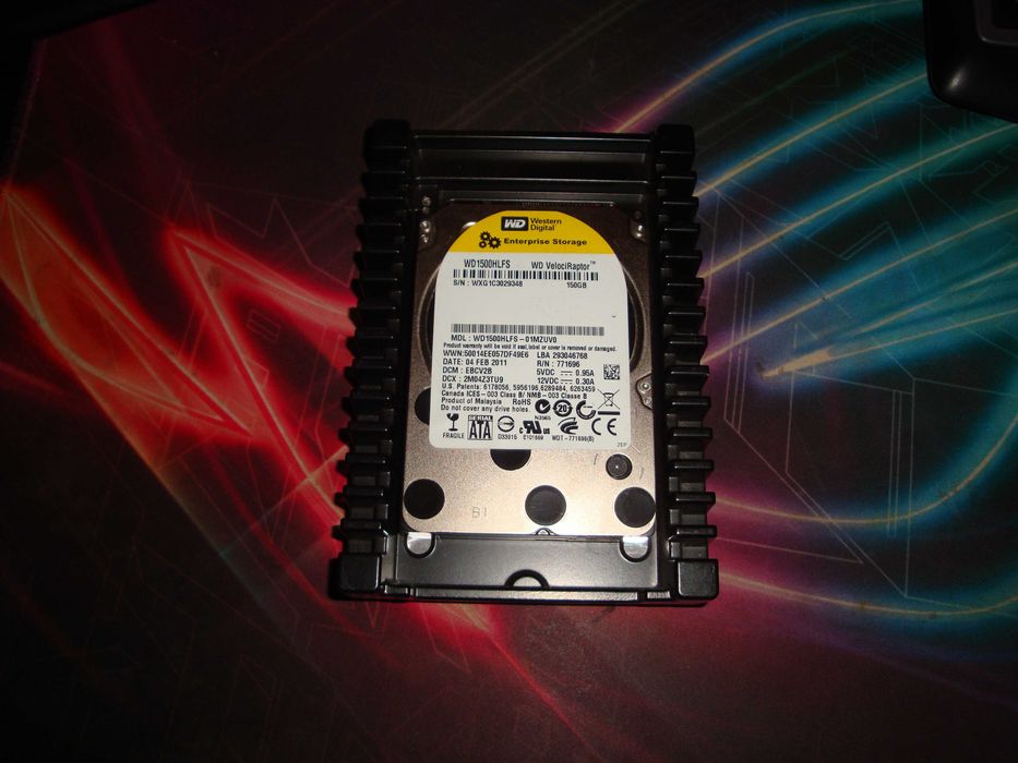 Hard disk Western Digital HDD WD Veloci Raptor 150GB pentru colectie