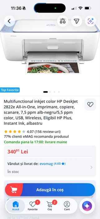 Multifunctional HP inkjet
