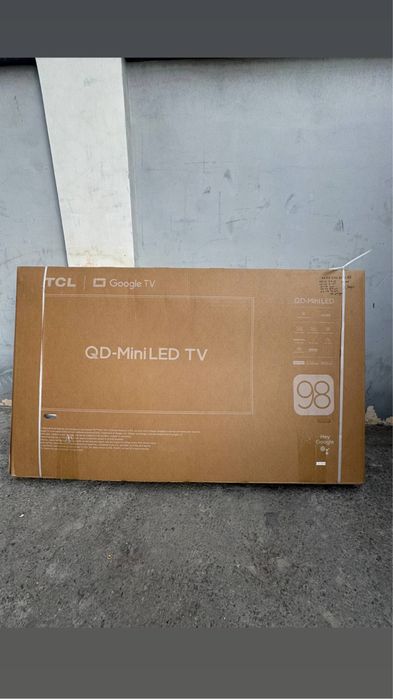 TCL 98 C6K QD-Mini LED  NEW 2025 madel 144 gers
