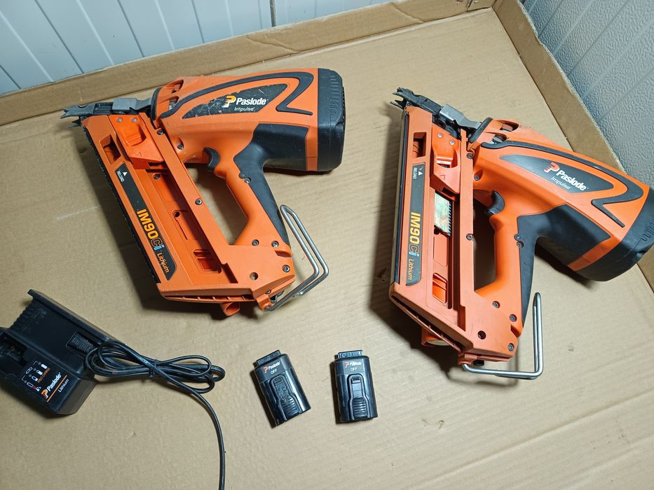 Paslode pt  cuie mari lemn set pulsa pt cuie de până la 90 mm
