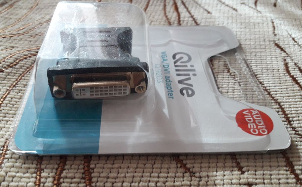 Adaptor nou VGA-DVI Qilive Q9203