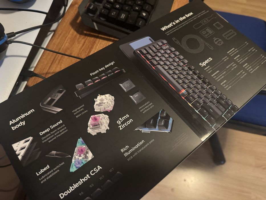 Гейминг механична клавиатура Dark Project ТОП