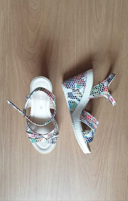 Sandale 37 noi, piele naturala, Sergio Bardi