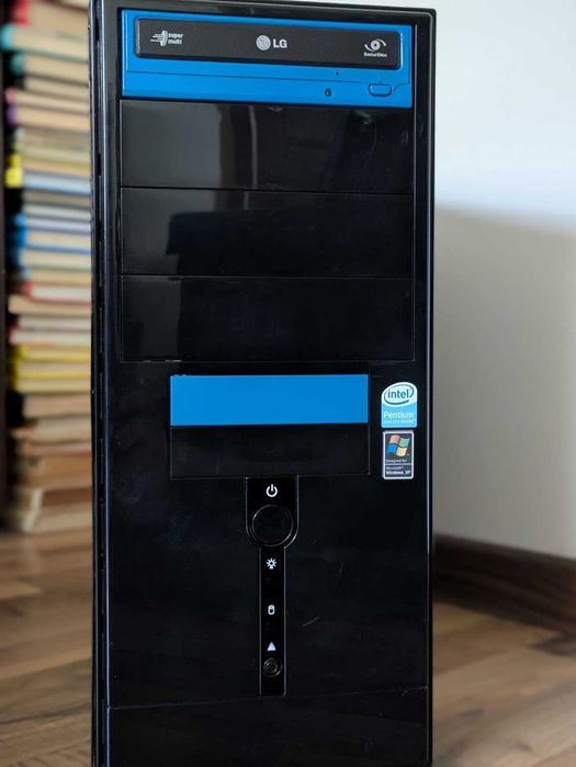 Retro gaming PC Windows XP Pentium E2180, grafica Geforce GT240