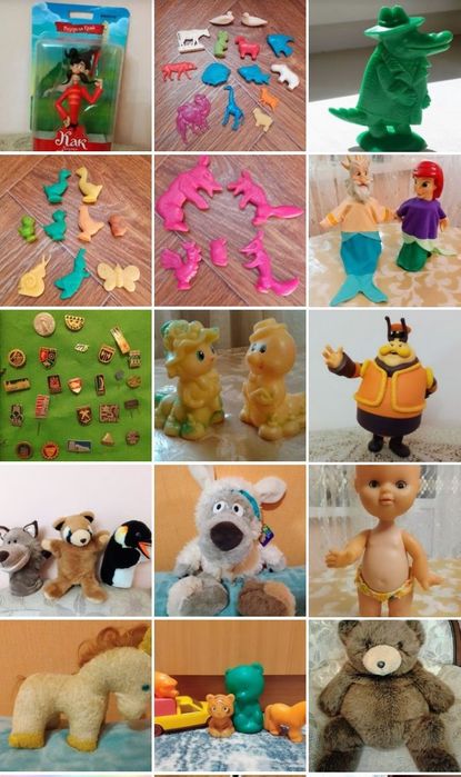 Лошадки СССР колкий пластик