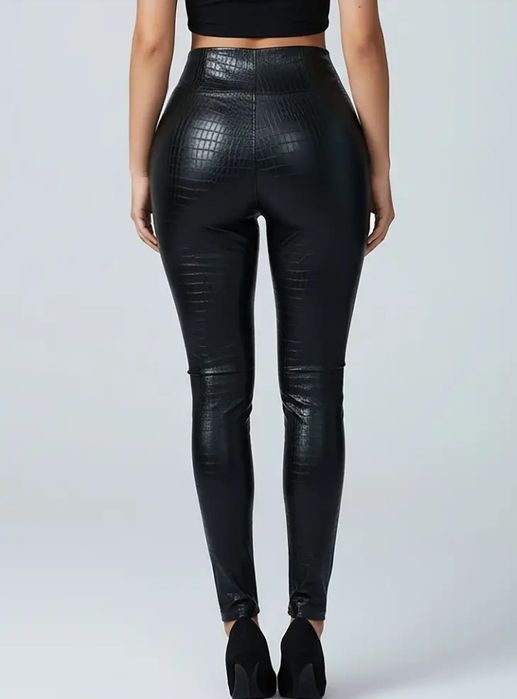 Colanti import Italia, model croco, accesorii metalice, super calitate