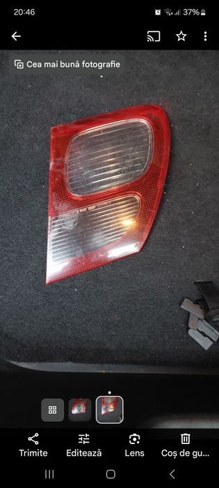 Geam lampă spate nissan almera