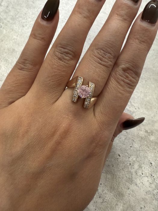 Золотое кольцо 16.5 размер 585 проба