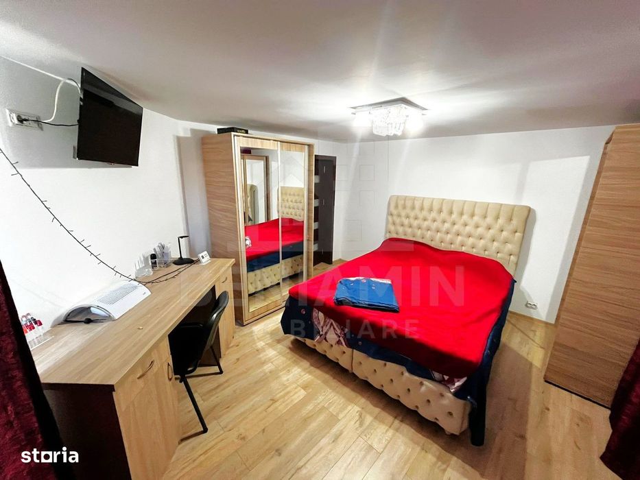 Casa P+1-Toate Utilitatile-3 Dormitoare-2 Bai-680mp Teren-Mobilata