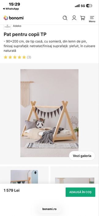 Pat copii Adeko Mila