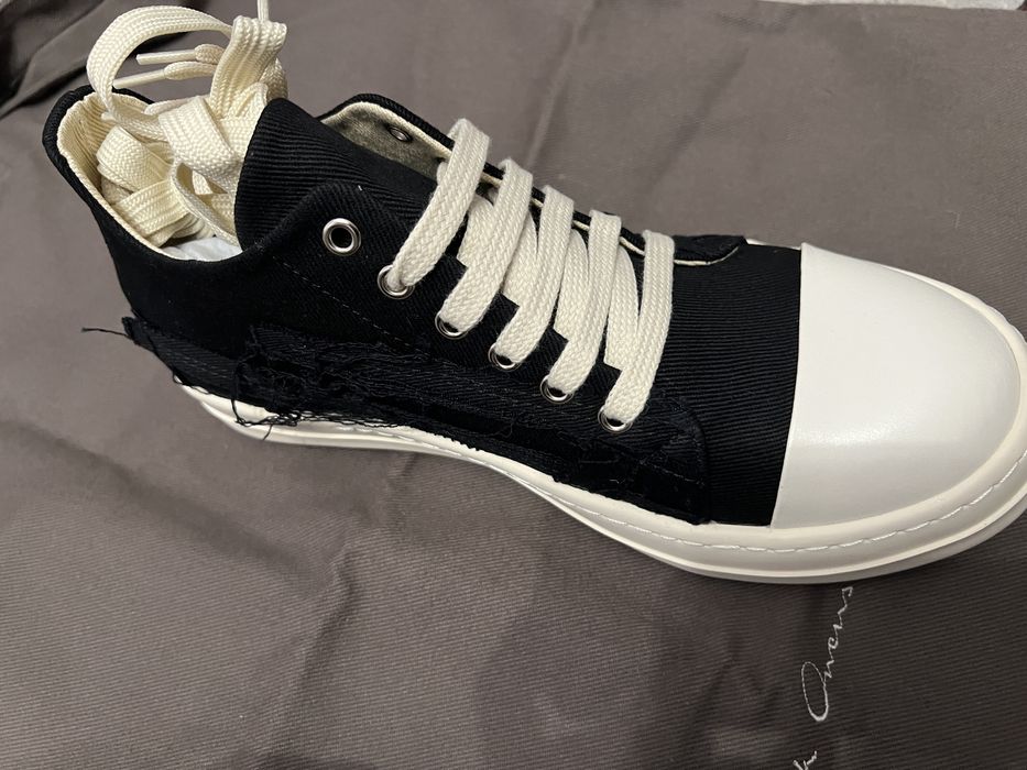 rick owens slashed low