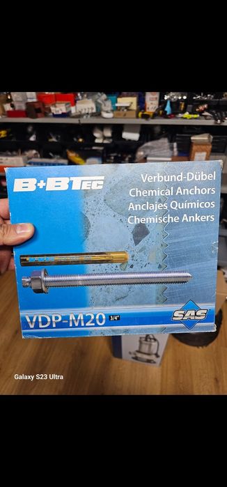 Ancoră chimică tip capsulă VDP M20