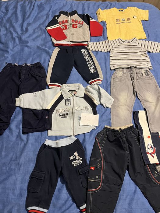 Дрешки за момче всички 6 евро-9-16 месеца