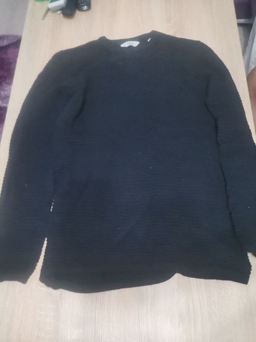 Мъжка черна блуза Solid Heritage размер XL