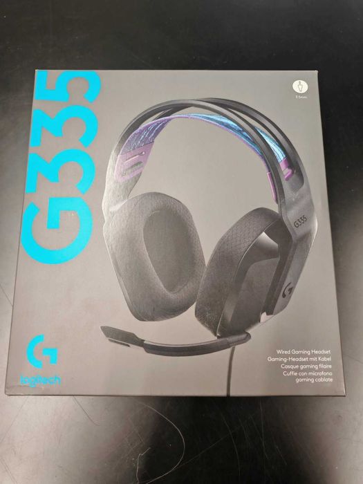 Нови геймърски слушалки Logitech G335 - черни